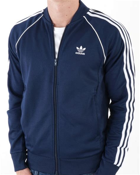 adidas Originals Superstar Tracktop Cloud White / Night Indigo.